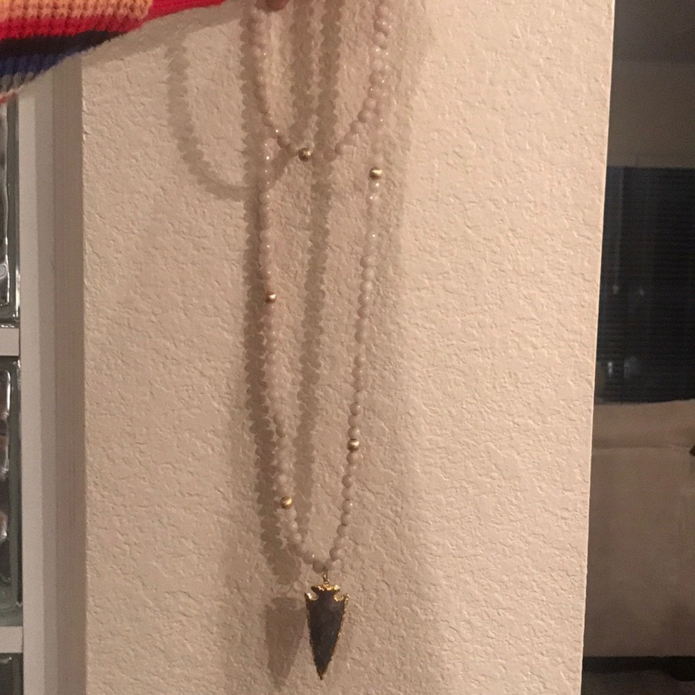 Long necklace/choker set